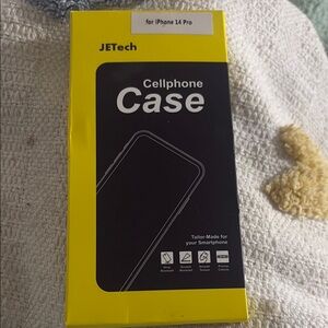 Black Cellphone Case for iPhone 14 Pro